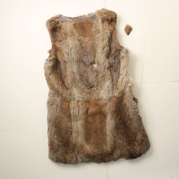 LaRok LUXE Rabbit Fur Vest - Picture 6 of 11